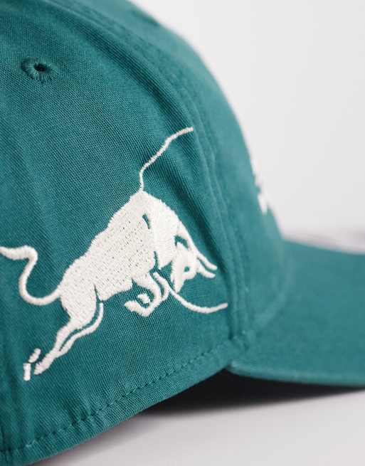 New Era Red Bull F1 9seventy cap in washed green, 2 of 3