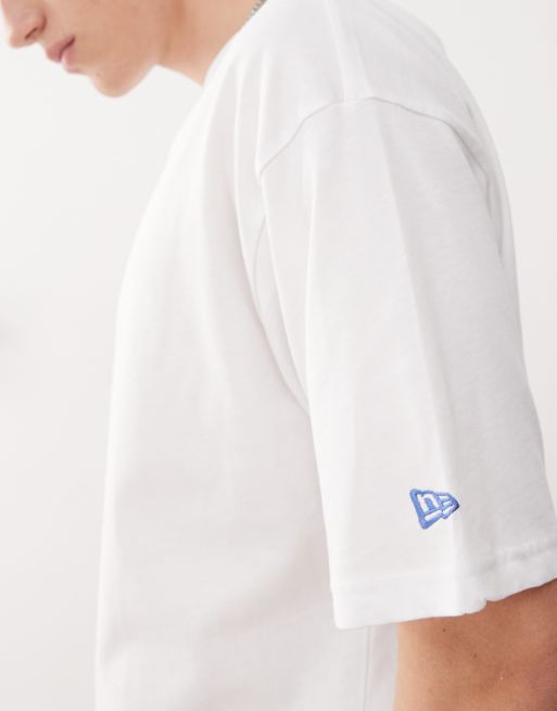 New Era – Relaxed-Fit-T-Shirt in Weiß mit Sommer-Rückenprint, 4 von 4
