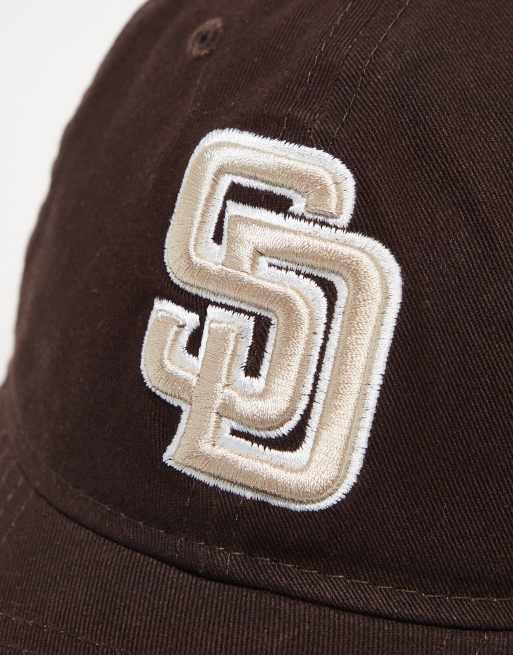 New Era San Diego Padres 9twenty cap in brown | ASOS