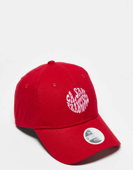 New Era – San Francisco 9twenty – Czerwona czapka z daszkiem