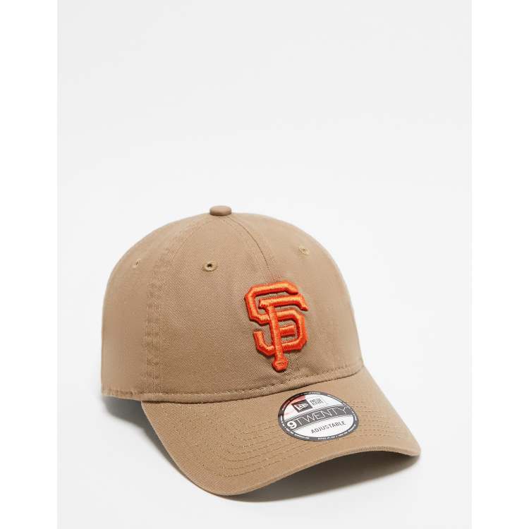 New Era San Francisco Giants 9twenty cap in beige | ASOS