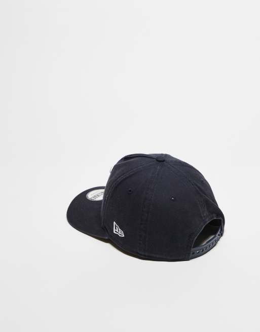 New Era script logo golfer unstructured cap in black, 3 of 3