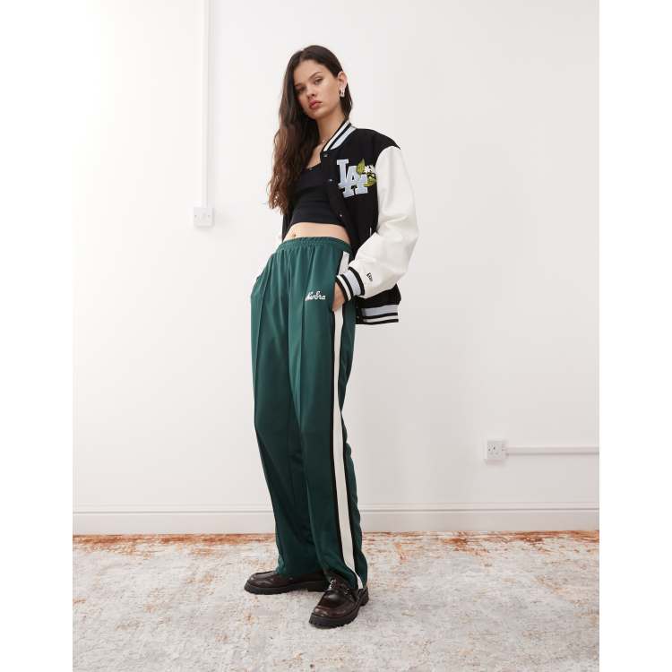 アギアトATTACHMENT Pants Side Stripe Wide 207901516-1-green?$n_750w$&wid