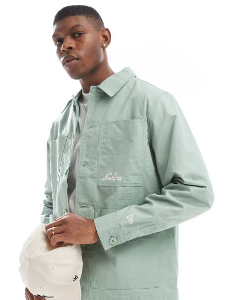 New Era - Surchemise à logo - Vert menthe - view 1