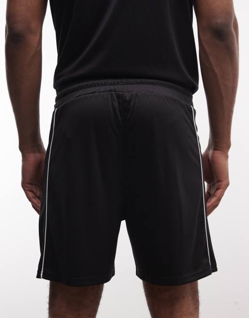 New Era – Svarta fotbollsshorts med logga, del av set, 4 av 5