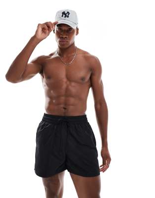 New Era New Era swim short in black