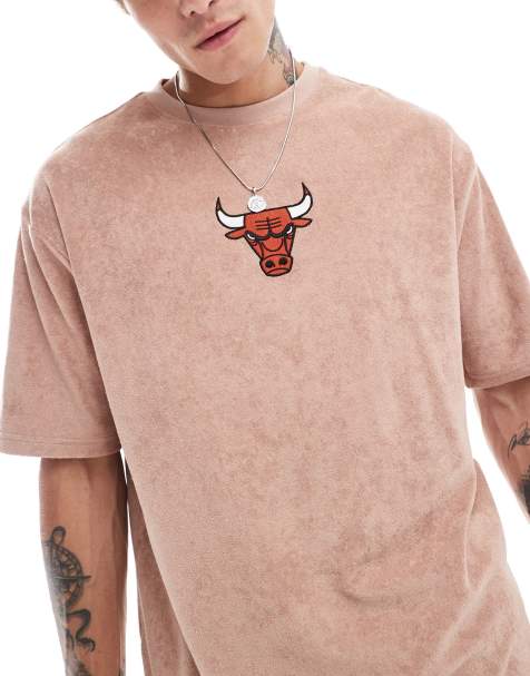 New Era - T-shirt avec logo des Nets de Brooklyn - Beige - view 1