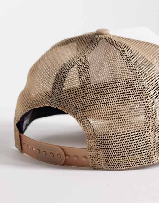 New Era – Trucker-Kappe in Beige/Weiß mit „New York“-Aufnäher, 3 von 3