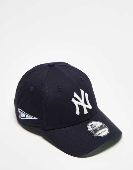 New Era Unisex – 9Forty New York Yankees – Granatowa czapka z daszkiem i naszywką
