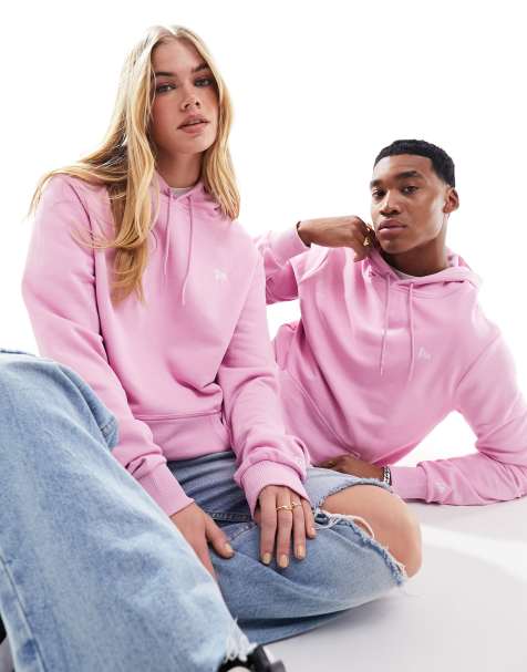 Blue and cheap pink hoodie mens