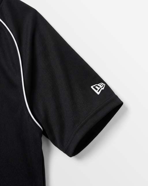New Era - Voetbalshirt met logo in zwart, deel van co-ord set, 7 van 7