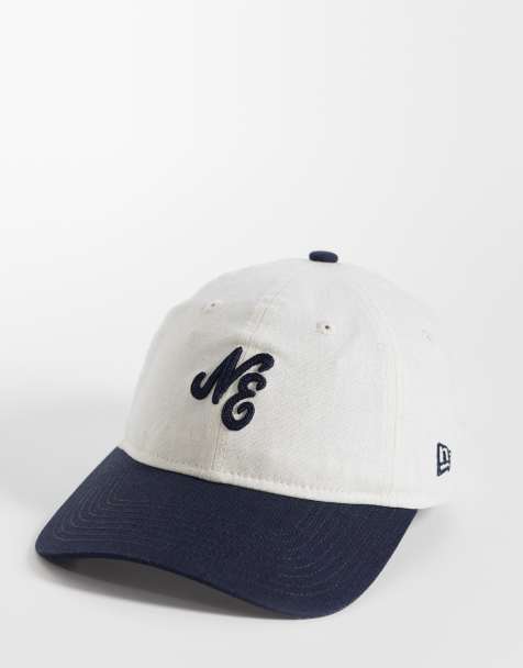 New Era womens 9twenty linen contrast peak cap in multi - view 1