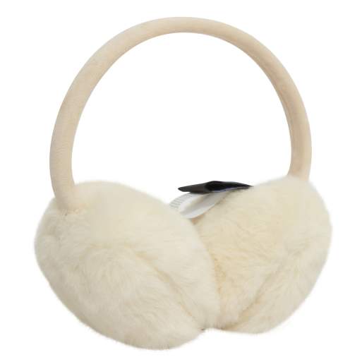 New Era – Womens – Beige öronmuffar i fuskpäls, 2 av 3