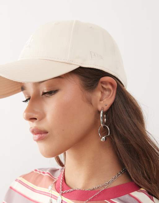 New Era Womens LA Dodgers 9forty satin rhinestone logo cap