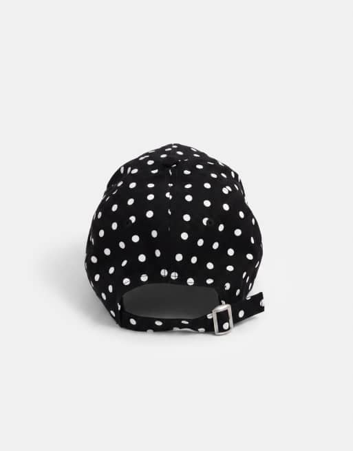 New Era x ASOS casquette 9FORTY à pois noir/blanc, 6 de 7