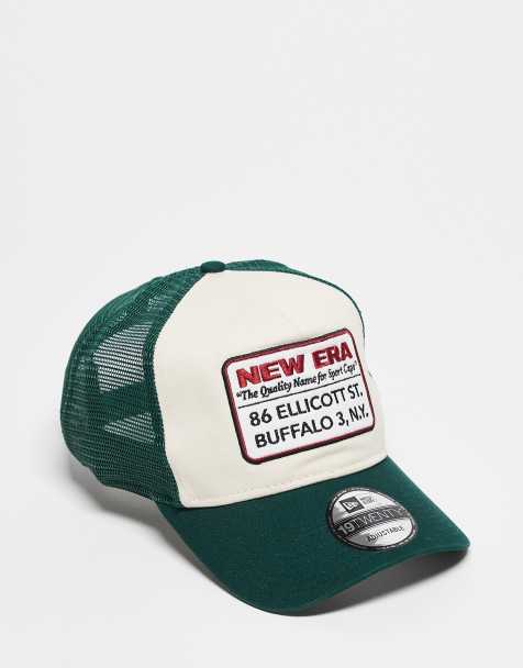 New Era – Zielona czapka typu trucker z naszywką - view 1