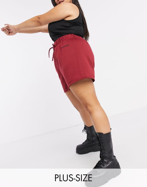 New Girl Order Curve high waisted jogger shorts