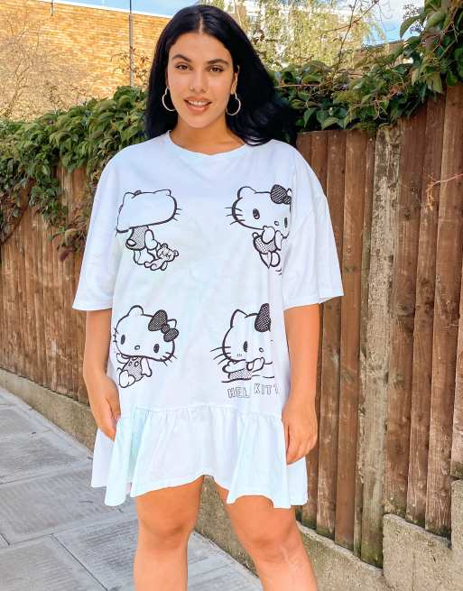 Hello kitty best sale t shirt dress