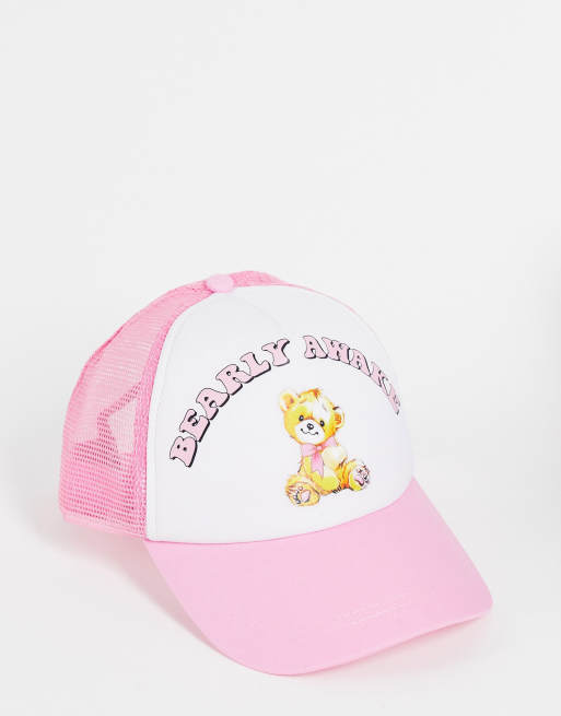 New Girl Order – Czapka trucker z nadrukiem misia