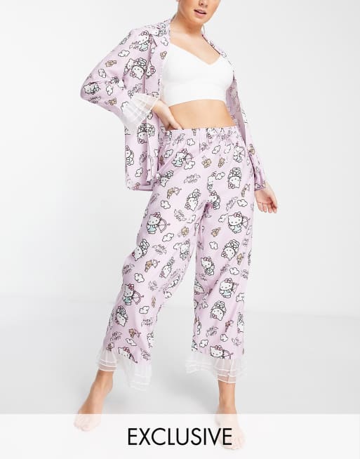 Ensemble pyjama super doux imprimé Hello Kitty Sushi