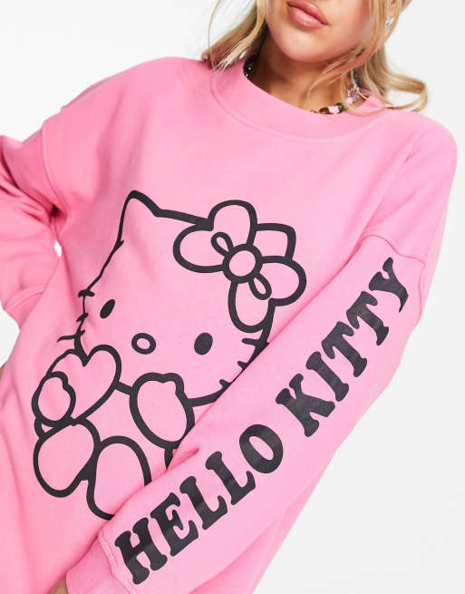 New England Patriots Hello Kitty Pink 3D Hoodie Sweatshirt - Obishirt