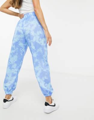 girls blue tracksuit bottoms