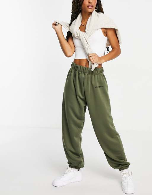 New Girl Order Joggersy z wysokim stanem ASOS