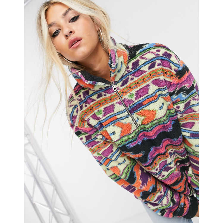 New girl order hotsell patchwork fleece joggers