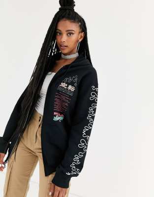 zip up hoodie graphic