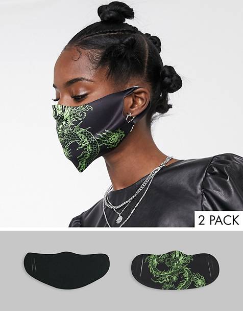 Onzie 2 Pack Face Covering Womens Accessories Face masks 