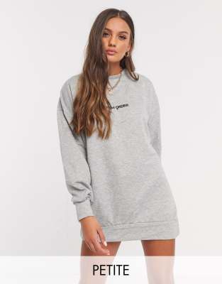 girls gray sweater dress