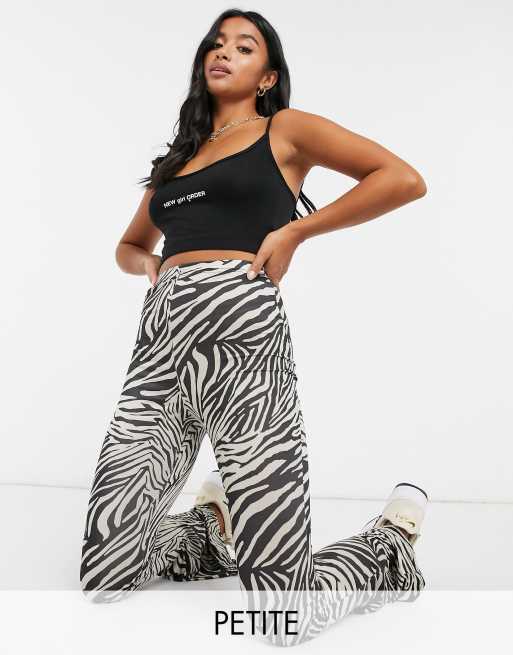 New Girl Order Petite set logo crop top