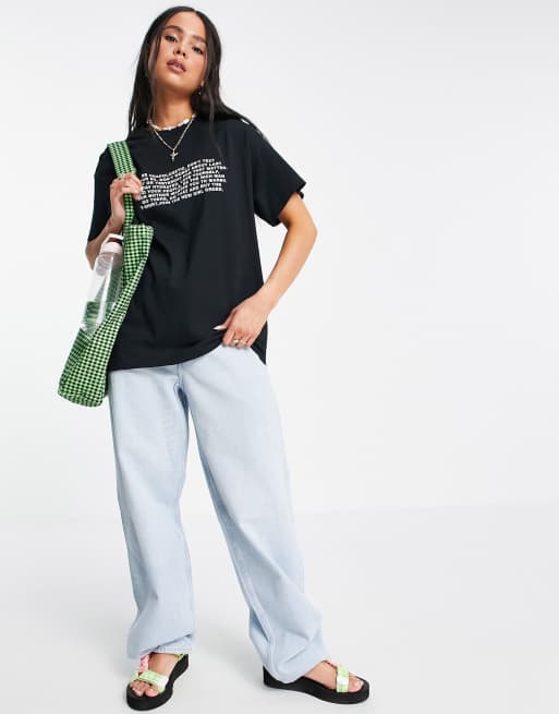 New Girl Order rules oversized t-shirt
