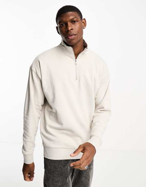 New look 2025 half zip sweat