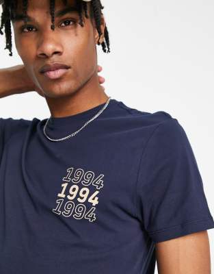 New Look 1994 t-shirt in navy