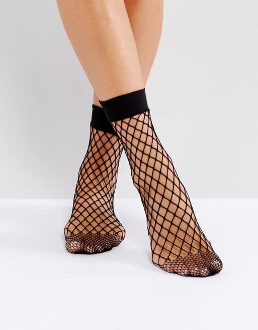 New look fishnet socks store