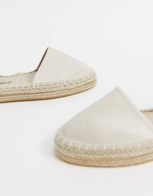 new look white flat shoes