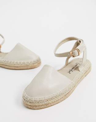 new look white espadrilles