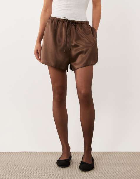 New Look 3 pack 15 denier sheer matte tights in dark brown - view 1