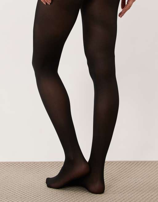 New Look 3 pack 40 denier tights in black, 2 of 3