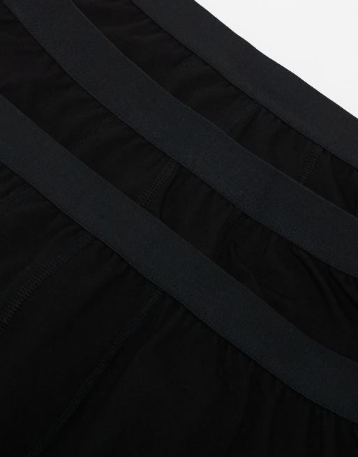 New Look – 3-pack svarta trunks, 4 av 4