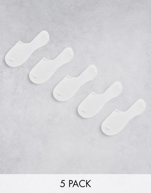 New Look 5 pack invisible liners in white