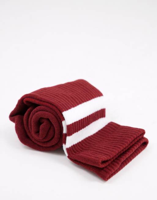New Look – 5er-Pack mehrfarbige Socken mit Streifen, 3 von 4