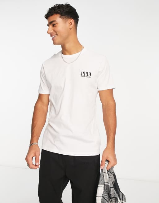 New Look 90s classic T-shirt in white | ASOS