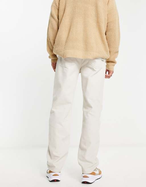 New Look 90s relaxed jeans in ecru, 2 of 4