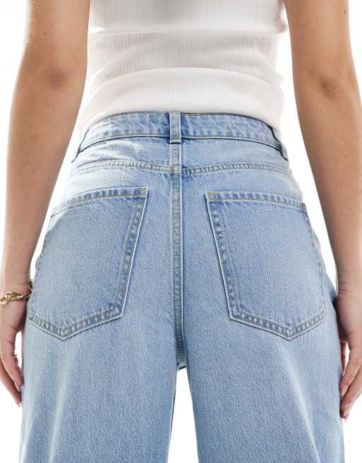 New Look - Adalae - Jeans a fondo ampio azzurri, 5 di 5