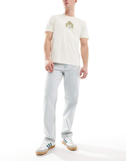 New Look - Afslappede lyseblå jeans