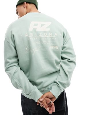 New Look Arizona sweatshirt in light khaki