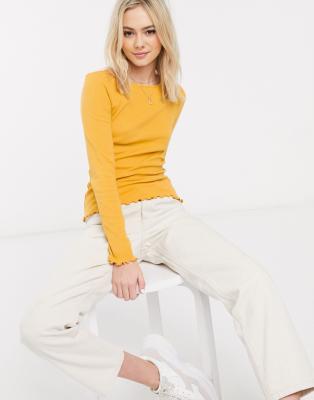 new look yellow top