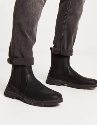 back chelsea boots